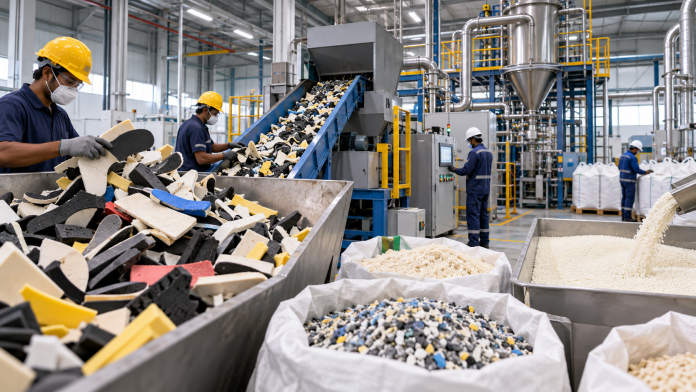 Recykling odpadów pianek poliuretanowych